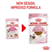 Royal Canin 健康營養系列 - 幼貓營養主食濕糧(肉汁) *Kitten (Gravy)* 85g x 12包/盒 [3075400]