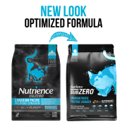 Nutrience SubZero 冷凍脫水鮮三文魚、鯡魚 無穀物七種魚 全貓配方 10LB [C2910] (黑底藍) 新磅數	