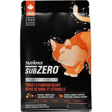 Nutrience SubZero 單一動物蛋白系列 無穀物 火雞, 南瓜 全貓乾糧 4lb [C2604] *新產品*  