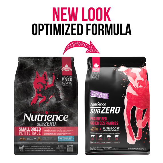 Nutrience SubZero 冷凍脫水鮮牛肝 無穀物紅肉+海魚 小型犬配方 4lb [D6719] *新磅數*