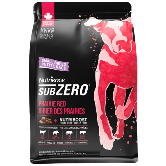 Nutrience SubZero 冷凍脫水鮮牛肝 無穀物紅肉+海魚 小型犬配方 10lb [D6720] *新磅數*