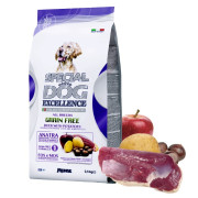 意大利 Excellence Le Chat 鴨肉馬玲薯 低敏無穀物配方 狗乾糧 2.5 kg  [SD-9961]