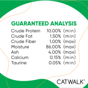 CATWALK 貓主食罐頭 - 鰹吞拿魚+鯷魚 80g (綠)