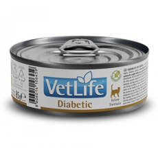 Farmina Vet Life Cat Diabetic 貓用糖尿控制照護配方濕糧 85G x 12罐 (原箱出貨)