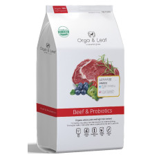 ORGA & LEAF  牛魔王 + 益生菌成犬配方 狗乾糧 1.8kg