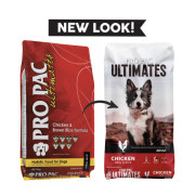 PRO PAC Ultimates Chicken & Brown Rice Formula For Dogs 成犬雞肉糙米配方 18.1 kg [59615] 新磅數