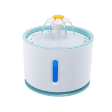 斷貨-Beacon Pet 花朵噴泉 LED寵物飲水機 2.4L