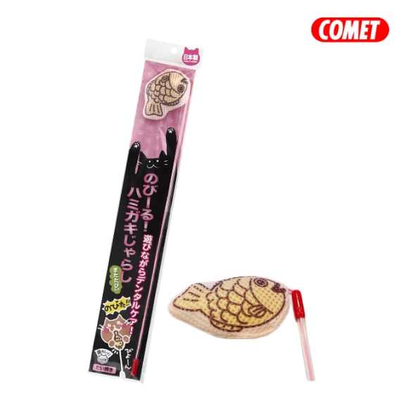 *新品上架* 日本COMET 木天蓼 CM-NJ-02 木天蓼伸縮逗貓棒 鯛魚燒