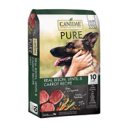 預訂預計6月尾到-Canidae PURE 無穀物野牛+扁豆+胡蘿蔔配方狗糧(陸地成犬) 04lbs [1586]