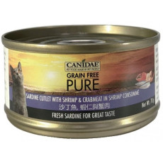 Canidae [6197] 沙丁魚與蝦仁與蟹肉貓罐頭 70g