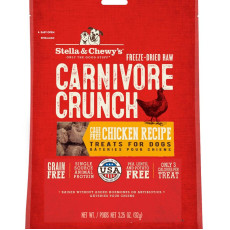 Stella & Chewy's [SC046]- Carnivore Crunch 凍乾生肉小食系列 雞肉配方 3.25oz