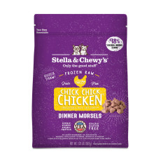 Stella & Chewy's FROZEN DINNER貓咪**急凍**生肉糧 - Chick Chick Chicken 籠外鳳凰(雞肉配方) 1.25lb