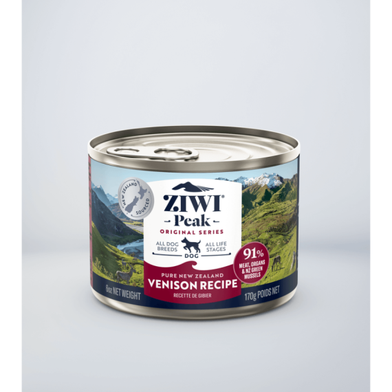 ZiwiPeak CDV170 (狗用) 罐裝料理 鹿肉 170g(細罐)