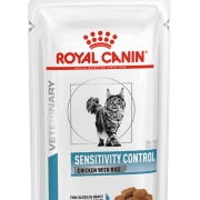 Royal Canin - Sensitivity Control (SC29) 獸醫配方 過敏控制配方 雞+飯 貓濕包 85g x 12包/原箱 [3080100]