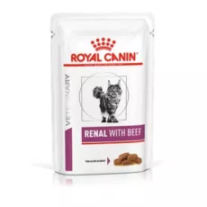 Royal Canin - Renal (RF23) (牛味) 獸醫配方 腎臟處方 貓濕包 85g x 12包/箱 [2916900/3176600]