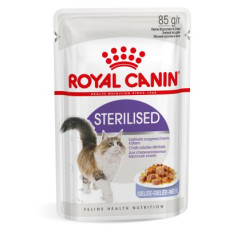 Royal Canin 健康營養系列 - 絕育成貓營養主食濕糧(啫喱) *Sterilised Adult Cat (Jelly)* 85g [3160900]