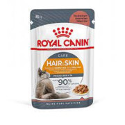 Royal Canin 加護系列 - 成貓亮毛及皮膚加護主食濕糧（肉汁） *Hair & Skin Care Adult Cat (Gravy)* 85g [3105100]