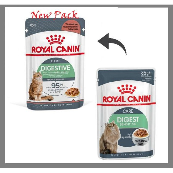 Royal Canin 加護系列 - 成貓消化道加護主食濕糧（肉汁） *Digest Sensitive Care Adult Cat (Gravy)* 85g [3104800]