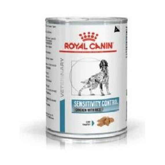 Royal Canin - Sensitivity Control (SC21) 獸醫配方 過敏控制處方 雞+飯 狗罐頭 410克 x 12罐原箱 [3179400]