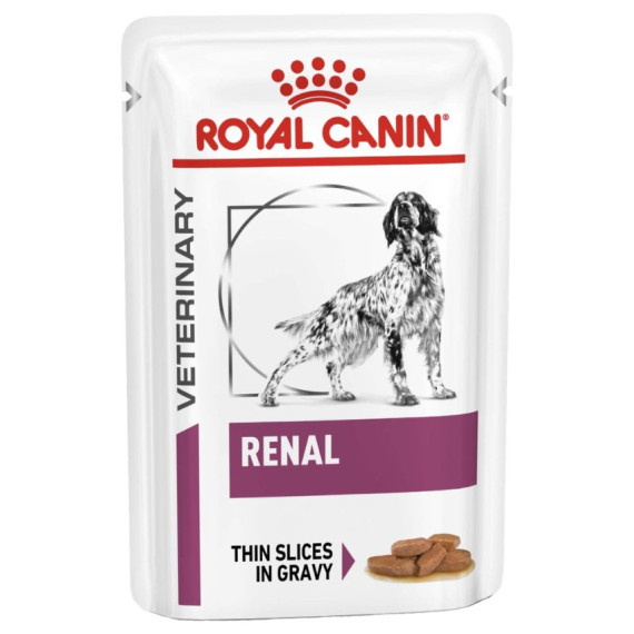 Royal Canin - Renal (RF14) 獸醫配方 腎臟處方 狗濕包 100g x 12包/箱 [2916700]