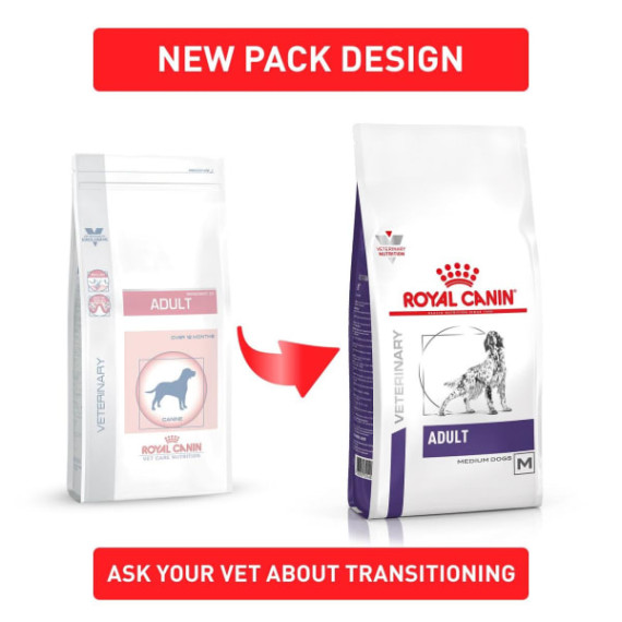 Royal Canin - Adult (中型犬) 獸醫配方 狗乾糧 4kg [3090800]