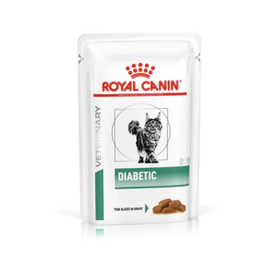 Royal Canin - Diabetic (DS46) 獸醫配方 成貓糖尿病處方 貓濕包 85g x 12包/箱 [2787200]