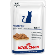 Royal Canin - Neutered Weight Balance 獸醫配方 絕育貓飽足感健康管理 貓濕包 85g x 12包/箱 [3100700]