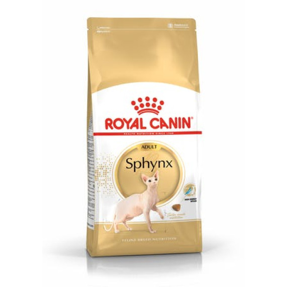 斷貨，未知返貨期 Royal Canin 純種系列 - 無毛貓成貓專屬配方 *Sphynx* 貓乾糧 02kg [2351000]