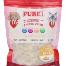 PURE! 100% [FD100] Duck 冷凍脫水鴨粒 100g