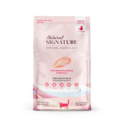 Natural Signature 雞肉有機南瓜去毛球貓糧 1.6kg (內含200g x 8包) (粉) [NCC-S]