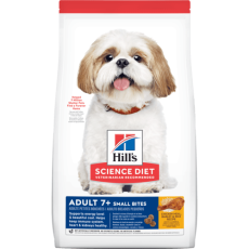 Hill's-高齡犬7+細粒狗糧- 15lb [607593] (西施樣 / 細粒)