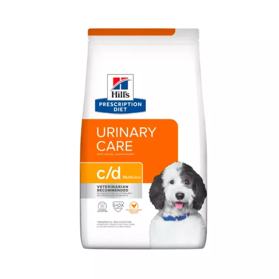 Hill's 希爾思 獸醫 c/d Multicare - Urinary Care 泌尿護理雞肉配方 乾狗糧  08.5lb [10869]