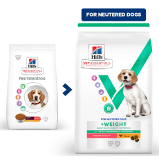 Hill's VET ESSENTIALS - Adult Neutered Dog (Medium) 獸醫保健乾乾糧 中型絕育成犬 02kg [3449V]