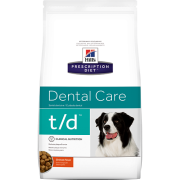 Hill's 希爾思 獸醫 t/d Original Bites - Dental Care 牙醫護理配方 (大粒) 狗乾糧 5lbs [4013]