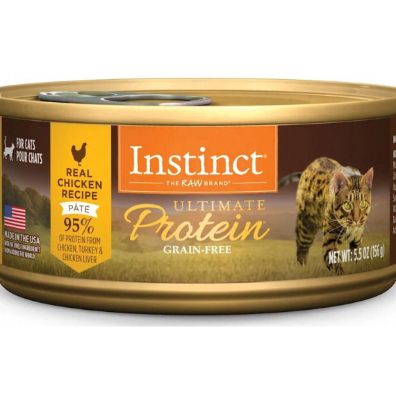 Nature's Variety Instinct 本能 - 無穀物頂級蛋白質(Ultimate Protein)系列 無穀物頂級雞肉貓罐頭 5.5oz [718147]