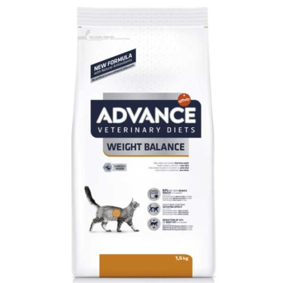 Advance - 處方系列 減肥專用(Weight Balance) 貓糧 1.5kg [923913]