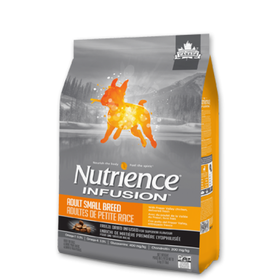 Nutrience 天然凍乾外層 鮮雞肉 小型成犬配方 05lb [D6086]