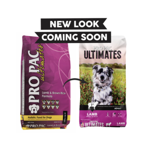 PRO PAC Ultimates Lamb & Brown Rice Formula For Dogs 羊肉糙米犬用配方 12.7kg [59602] 新磅數