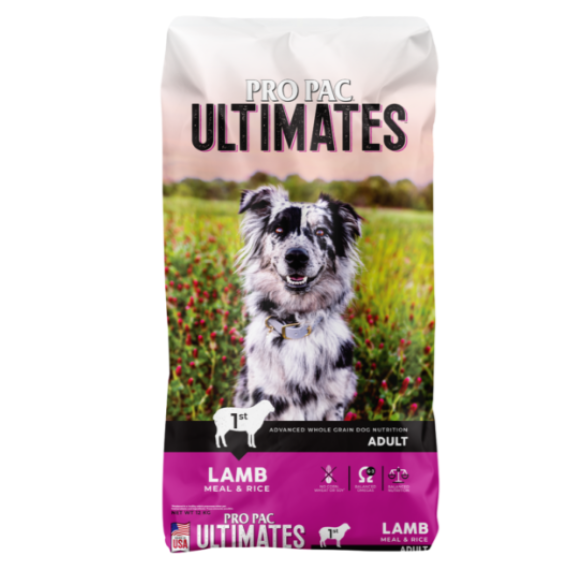 PRO PAC Ultimates Lamb & Brown Rice Formula For Dogs 羊肉糙米犬用配方 12.7kg [59602] 新磅數