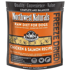 Northwest Naturals™ NWFDSAL 無穀物脫水狗糧 – 雞肉+三文魚 340g