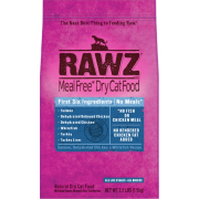 RAWZ 無穀物低溫烘焙 三文魚+脫水雞肉+白肉魚 貓糧 3.5LB