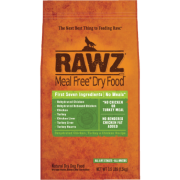 RAWZ 無穀物低溫烘焙 脫水雞肉+火雞肉+雞肉狗糧 03.5LB