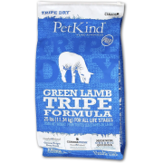 PetKind Green Lamb Tripe 無穀物 羊草胃及火雞 配方狗糧 25lb (淺藍)