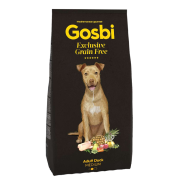 Gosbi 無穀物低敏中型成犬鴨肉配方 03kg