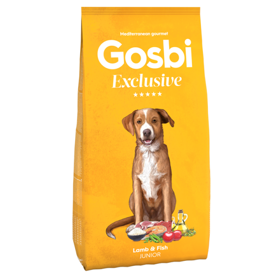 Gosbi 中大型幼犬羊肉+魚肉蔬果配方 03kg