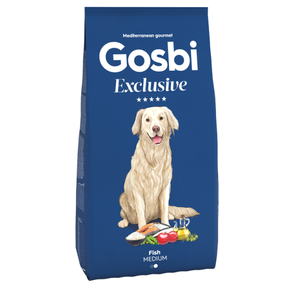 Gosbi 中型成犬純魚蔬果配方 03kg