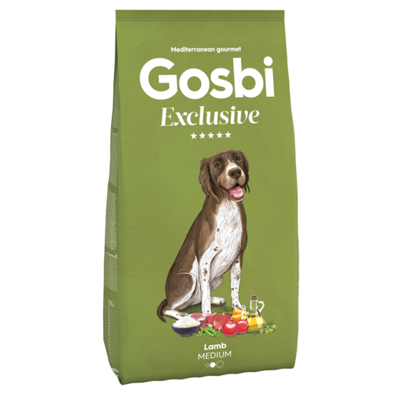 Gosbi 中型成犬純羊肉蔬果配方 12kg