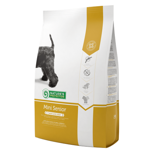 Nature's Protection MS26 細粒活力老犬糧 2kg **新舊包裝 隨機發貨**