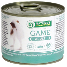 Nature's Protection KIK92 犬隻主食罐 成犬鹿肉(GAME) 200g