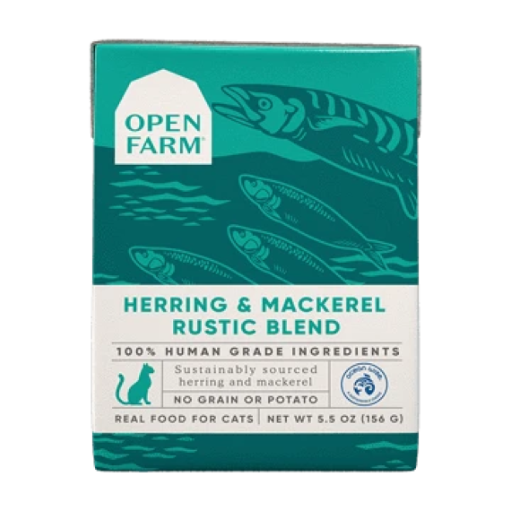 Open Farm - 鯡魚+鯖魚 燉肉配方貓濕糧 5.5oz [OFC-BL-HM]